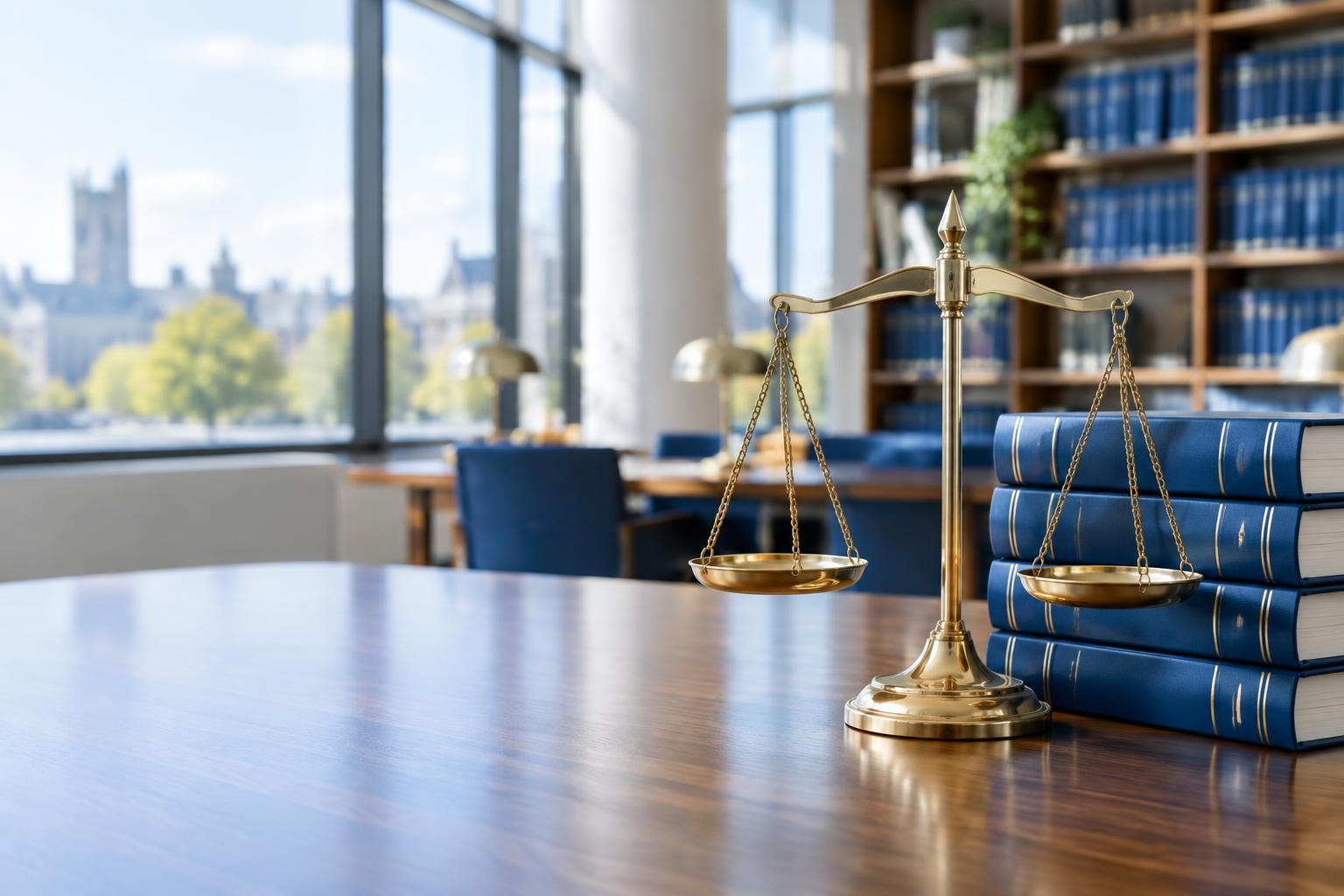 Law discipline illustration